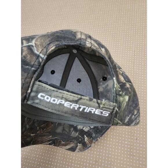 Cooper Tires Camouflage Hat Spell Out Logo Camo Baseball Trucker Strap Back Cap - Picture 5 of 9
